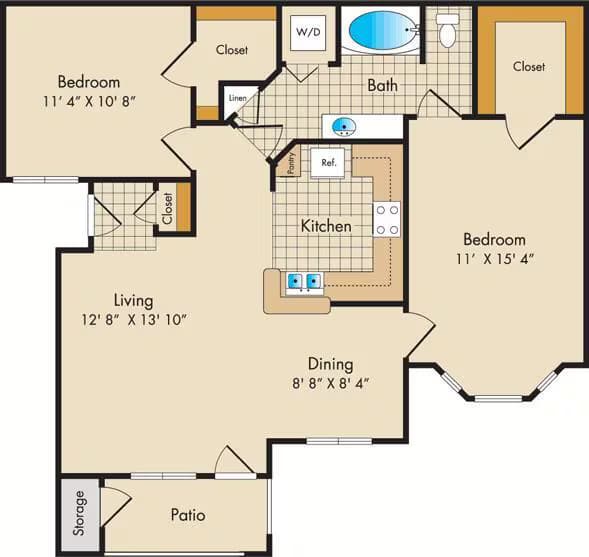 D 16304 floor plan