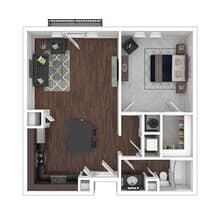 A1 2108 floor plan