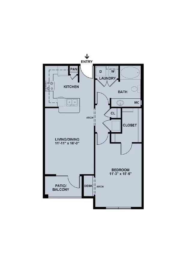 A2 Essential Housing 0421 floor plan