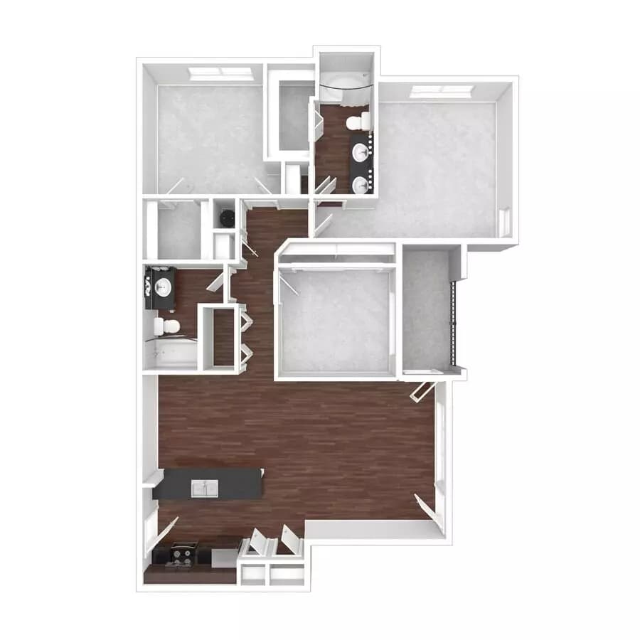 C1 818 floor plan