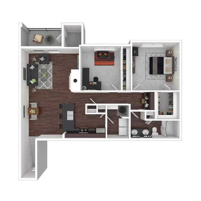 Unit 1427 1427 floor plan