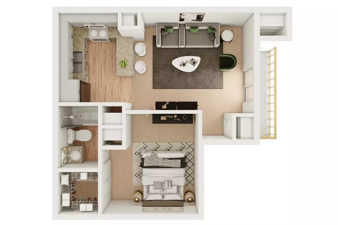 Unit 1410 1410 floor plan