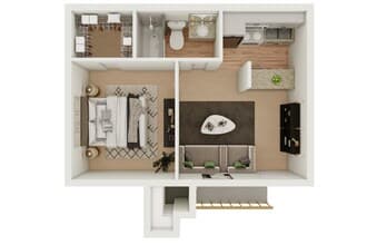 Unit 811 floor plan