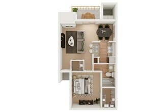 Unit 1116 floor plan