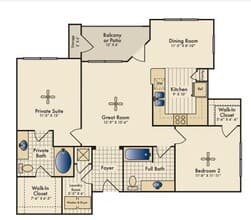 Steppe 1138 floor plan