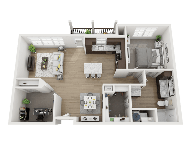 The Genoa | A3 7305 floor plan