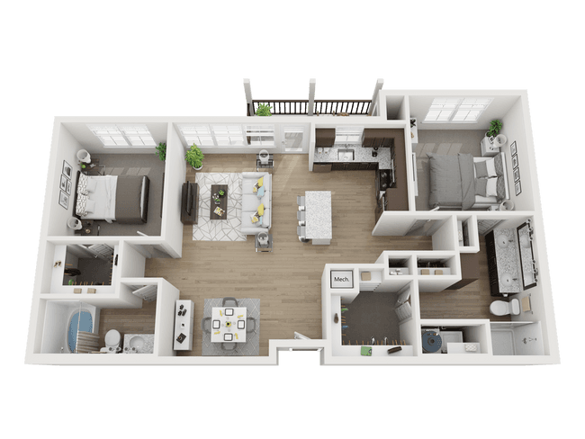 The Venice | B1 7203 floor plan