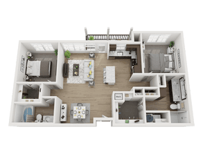 The Venice | B1 2203 floor plan