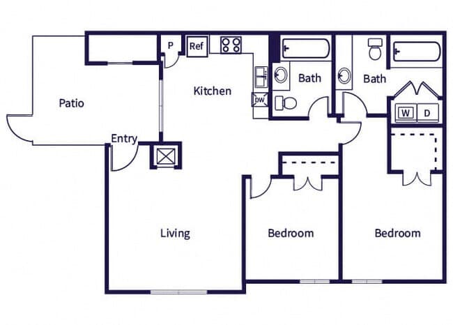 B1 1110 floor plan