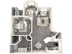 1×1 study 0703 floor plan