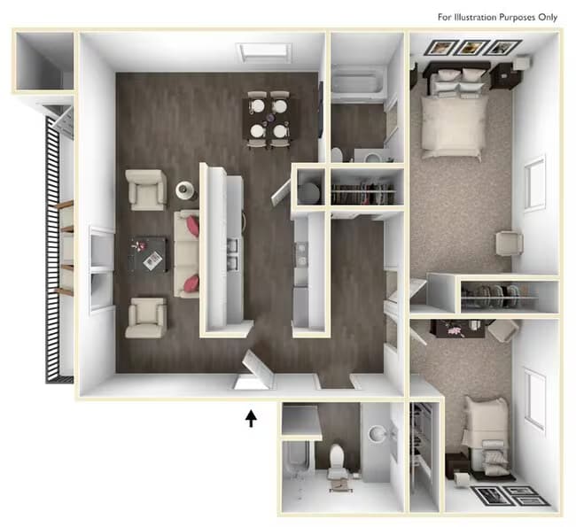 B3 571-571D floor plan