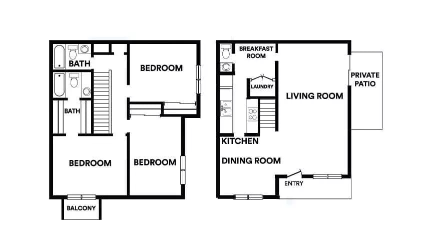Eagle 2804 floor plan