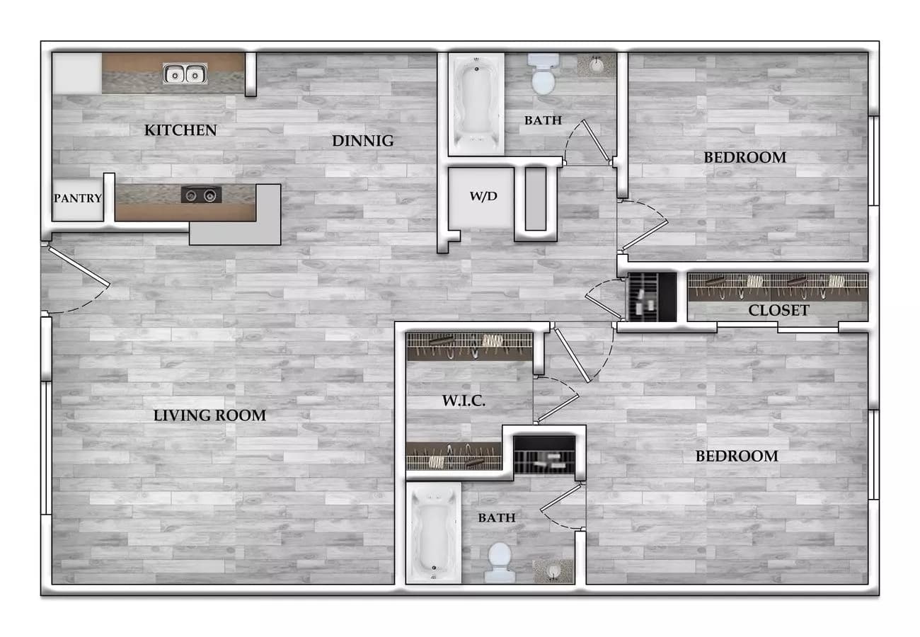 Unit 125 125 floor plan