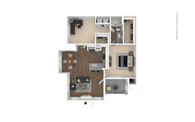 B1 421 floor plan