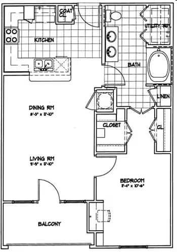 Unit 248 floor plan