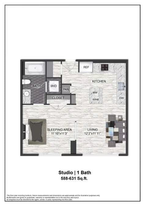 E1 205 floor plan