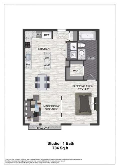 E5 834 floor plan