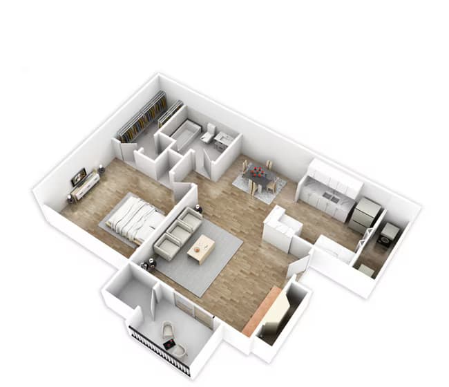 A1 0105 floor plan