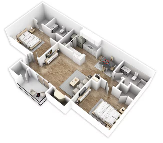 B1 1110 floor plan
