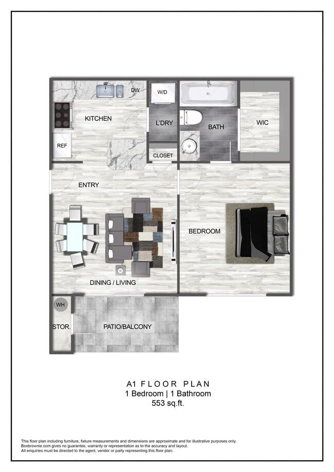 A1 3305 floor plan