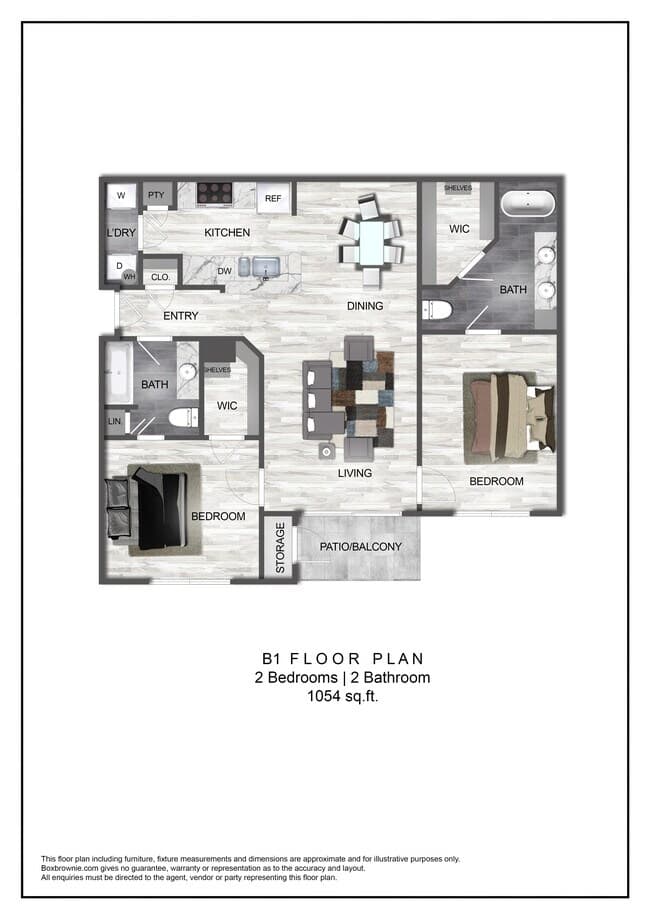B1 7304 floor plan