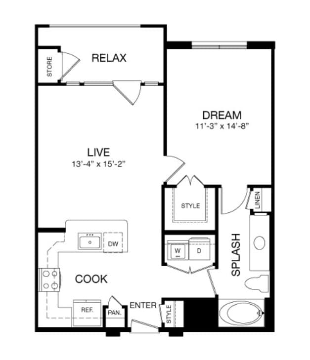 A5 482 floor plan