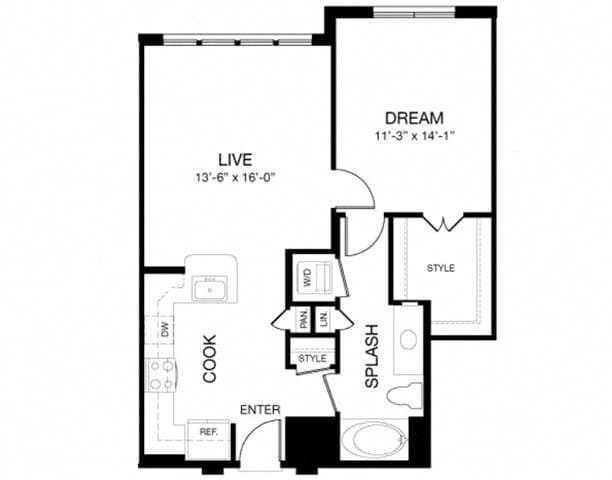 A7 206 floor plan