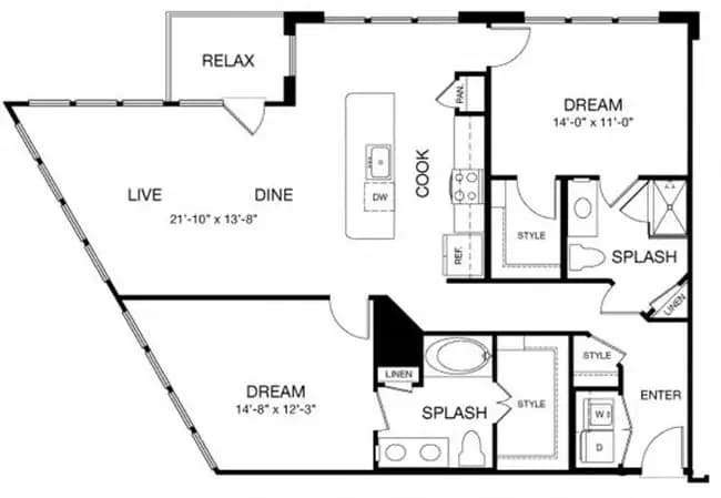 B11 390 floor plan