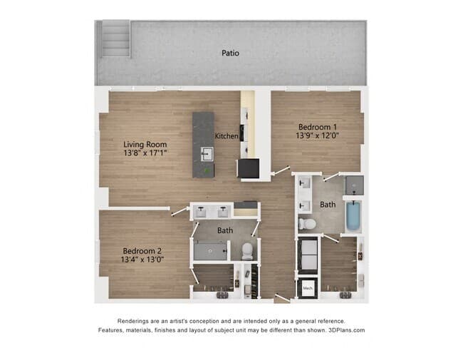 Unit 0181 floor plan