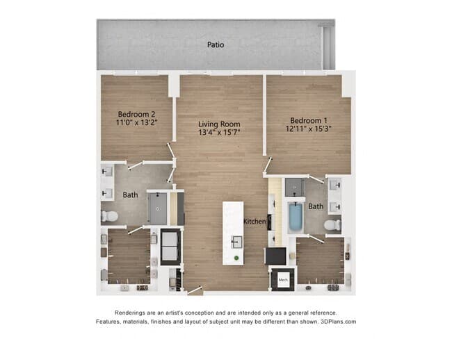 Unit 0183 floor plan