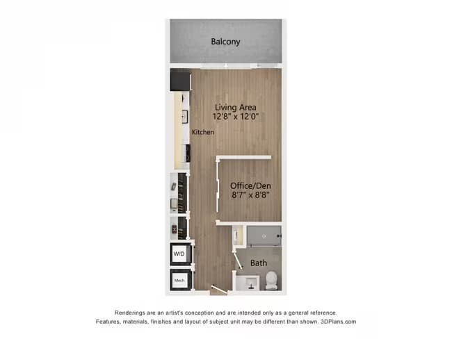 Unit 0467 floor plan