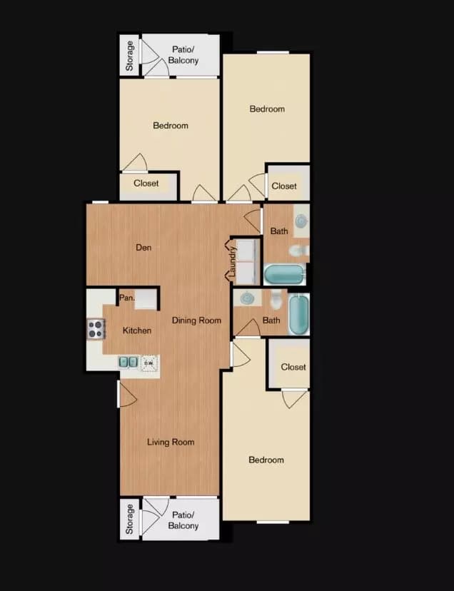 Houston 10201 floor plan