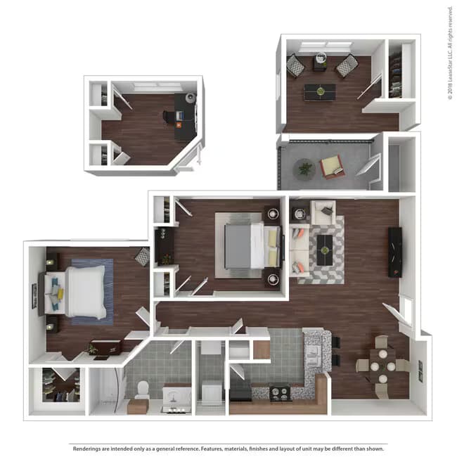 Unit 536 floor plan