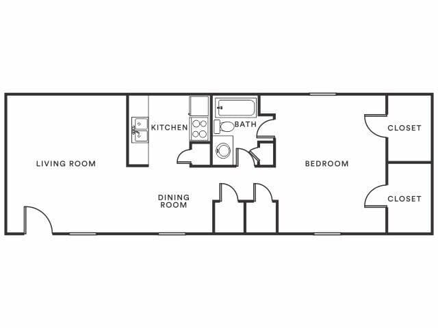 B 158 floor plan