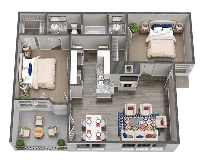 B1 1108 floor plan