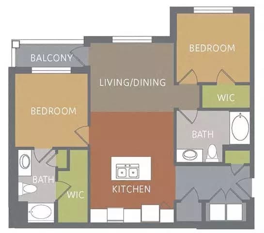 Juniper 1204 floor plan