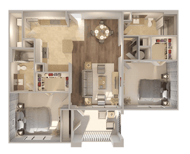 Retreat 01401 floor plan