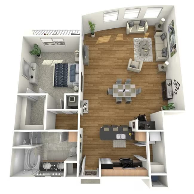 Unit 242 floor plan