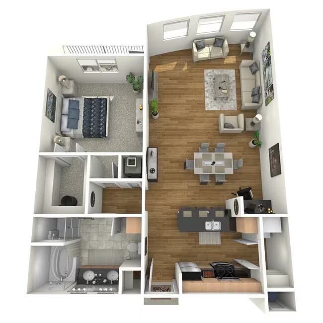 1C3 309 floor plan