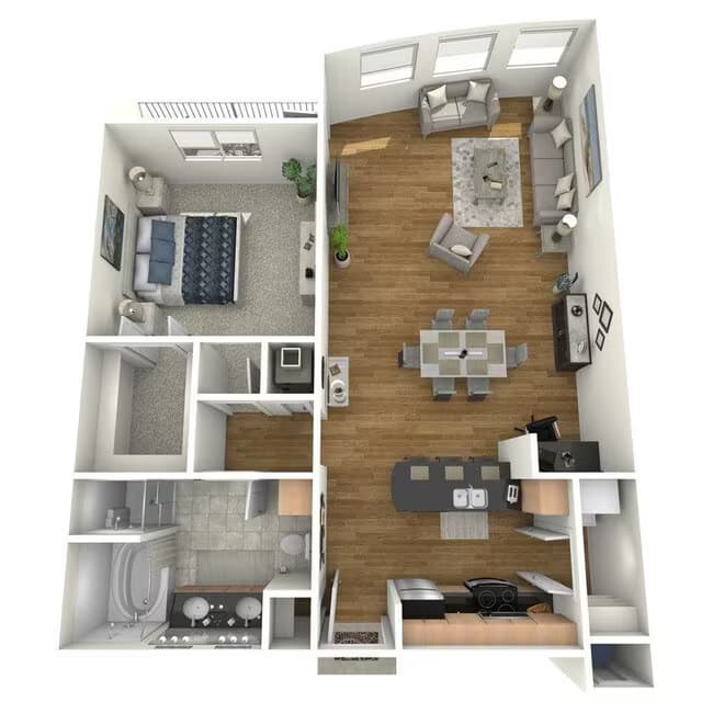 1C 260 floor plan