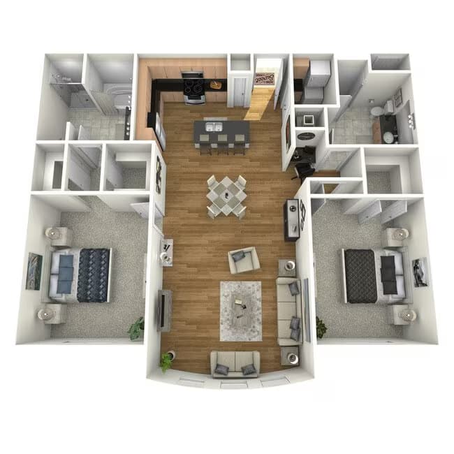 2E2 340 floor plan