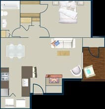 A 410 floor plan