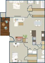 E 1412 floor plan