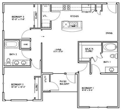 Marley 6202 floor plan