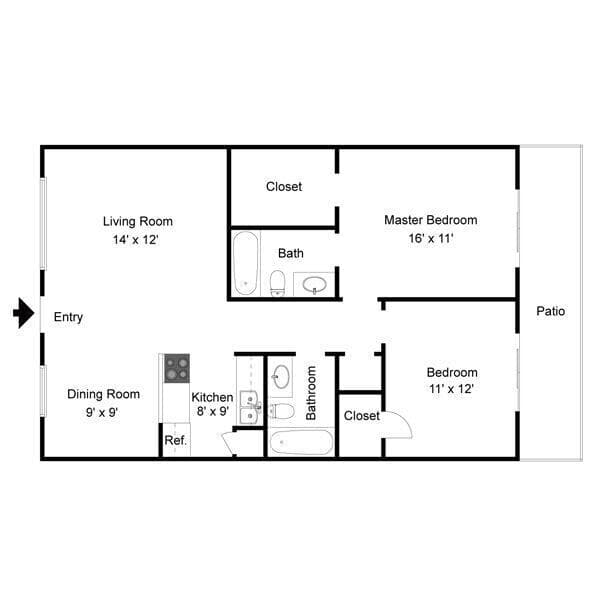 C 16 floor plan