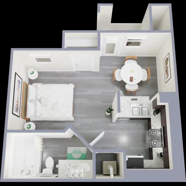 Unit 0218 floor plan