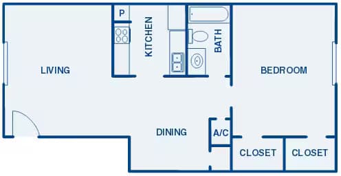 Unit 03-005 floor plan