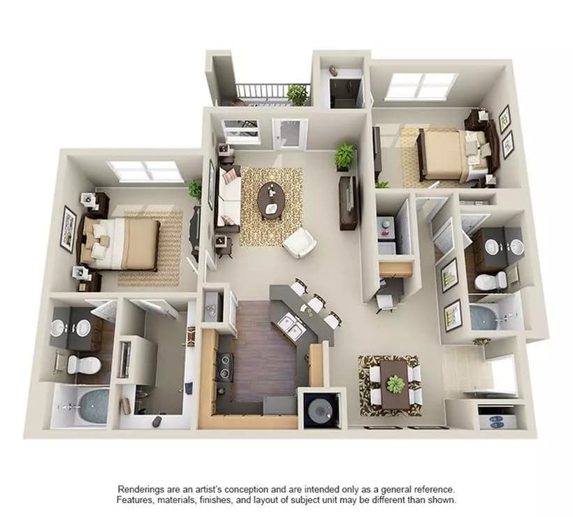 B1 11-204 floor plan
