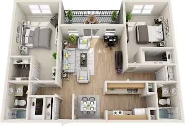 Unit 259 floor plan