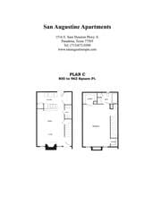 C floor plan